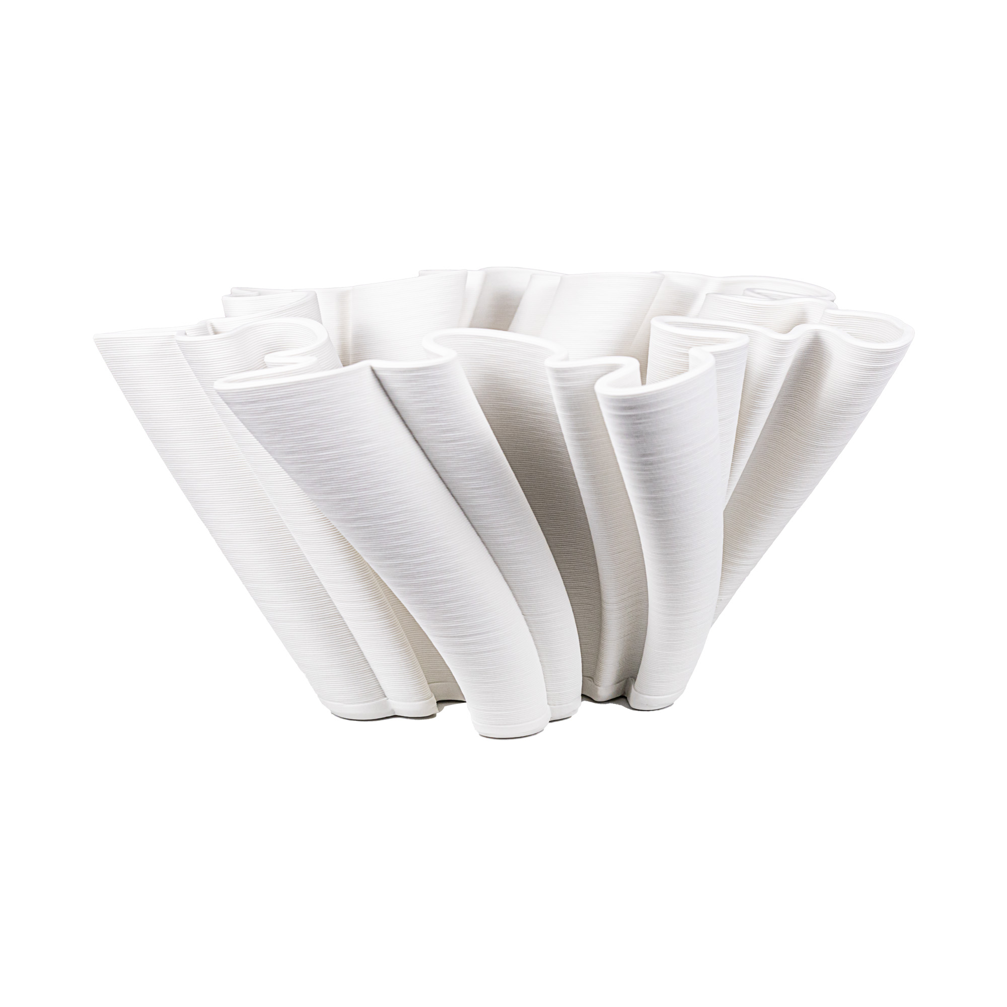 Ceramic Vase Art 3D for Dry Flowers
